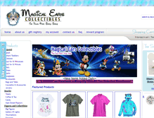 Tablet Screenshot of magicalearscollectibles.com